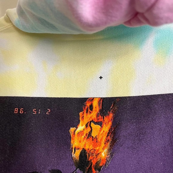 Civil Regime Tie Dyed Hoodie Sweatshirt - Picture 14 of 14